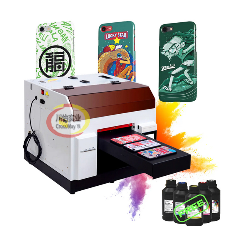 Commercial Uv Printing Machine - Mini impresora plana de escritorio LED