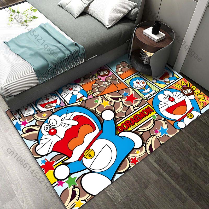 Commercial Printing Services - Alfombra con estampado de Doraemon y