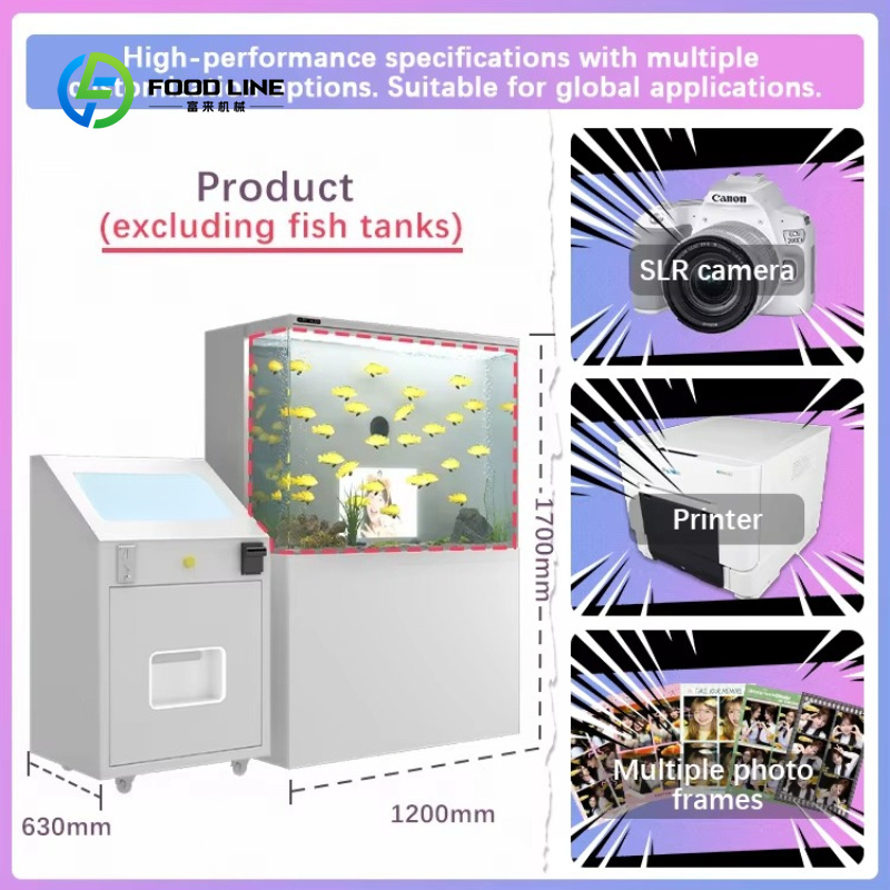 Commercial Photo Printing Kiosk - Cabina de Fotos Automática Personalizada con