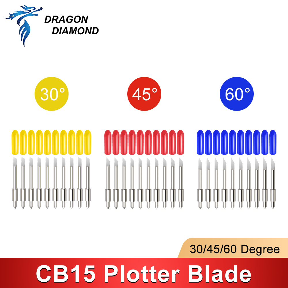 Vinyl Cutter Plotter - DRAGON DIAMOND 5 uds 30/45/60 grados