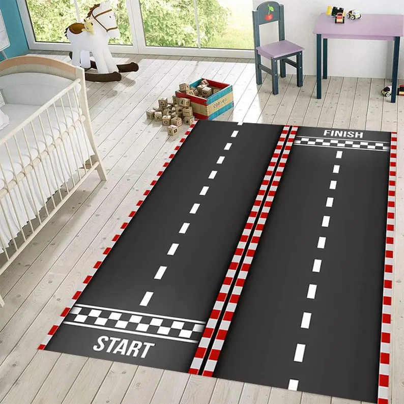 Commercial Printing Services - Alfombra de pista de carreras, transporte