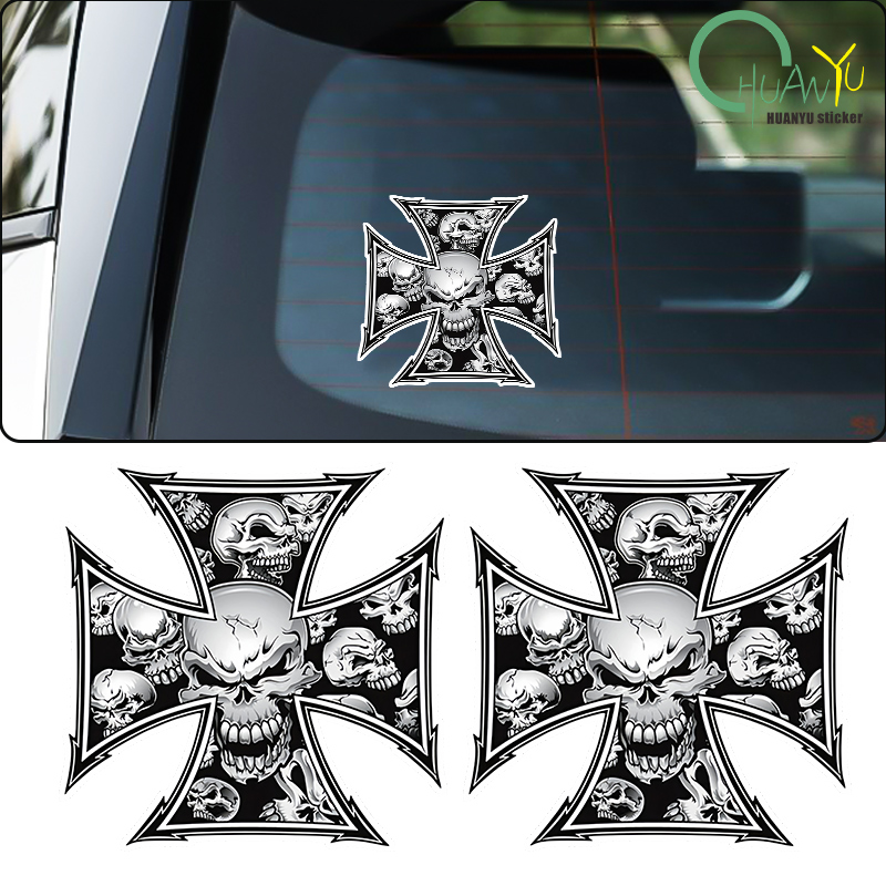 Embroidery Digitizing Software - Gran prenda de calavera blanca y