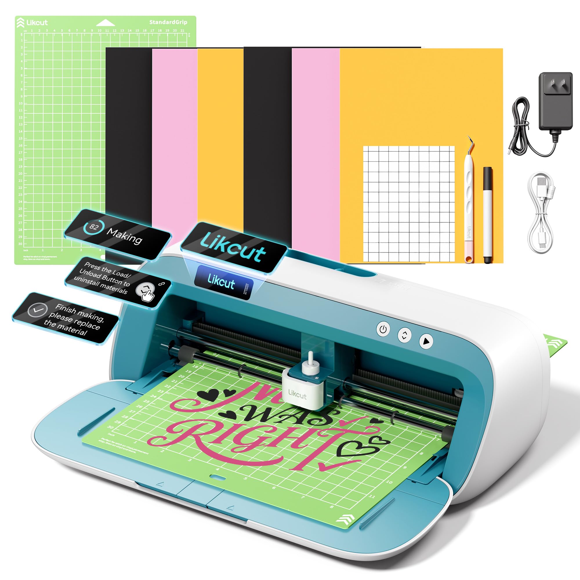 Vinyl Cutter Plotter - Plotter de Corte de Vinilo Likcut