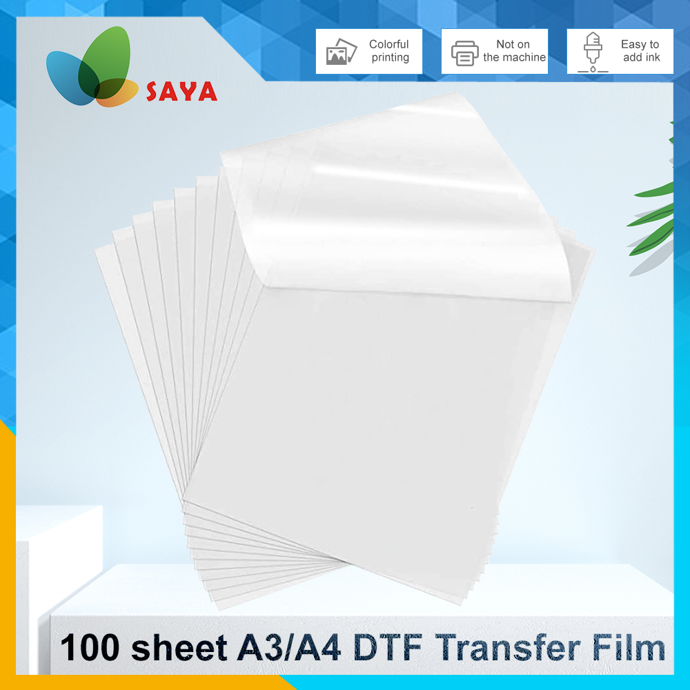 Commercial Printing Paper - 50/100 Piezas de Película DTF A3/A4,