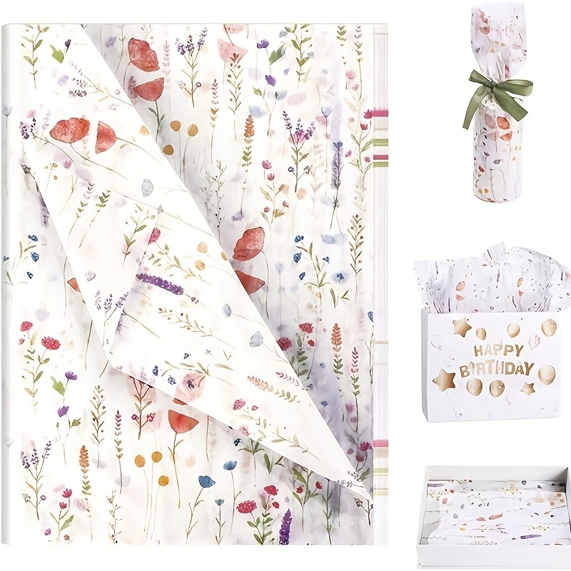 Commercial Printing Paper - 20 Hojas de Papel de Regalo