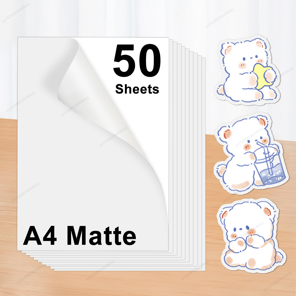 Commercial Printing Paper - 20/50 hojas de papel adhesivo de