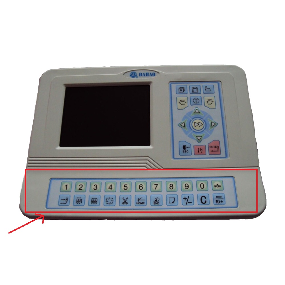 Teclado P/N KD011A para Panel  - Embroidery Digitizing Software reseña y precio