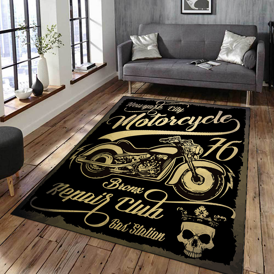 Alfombra con póster de coche y - Commercial Printing Services reseña y precio