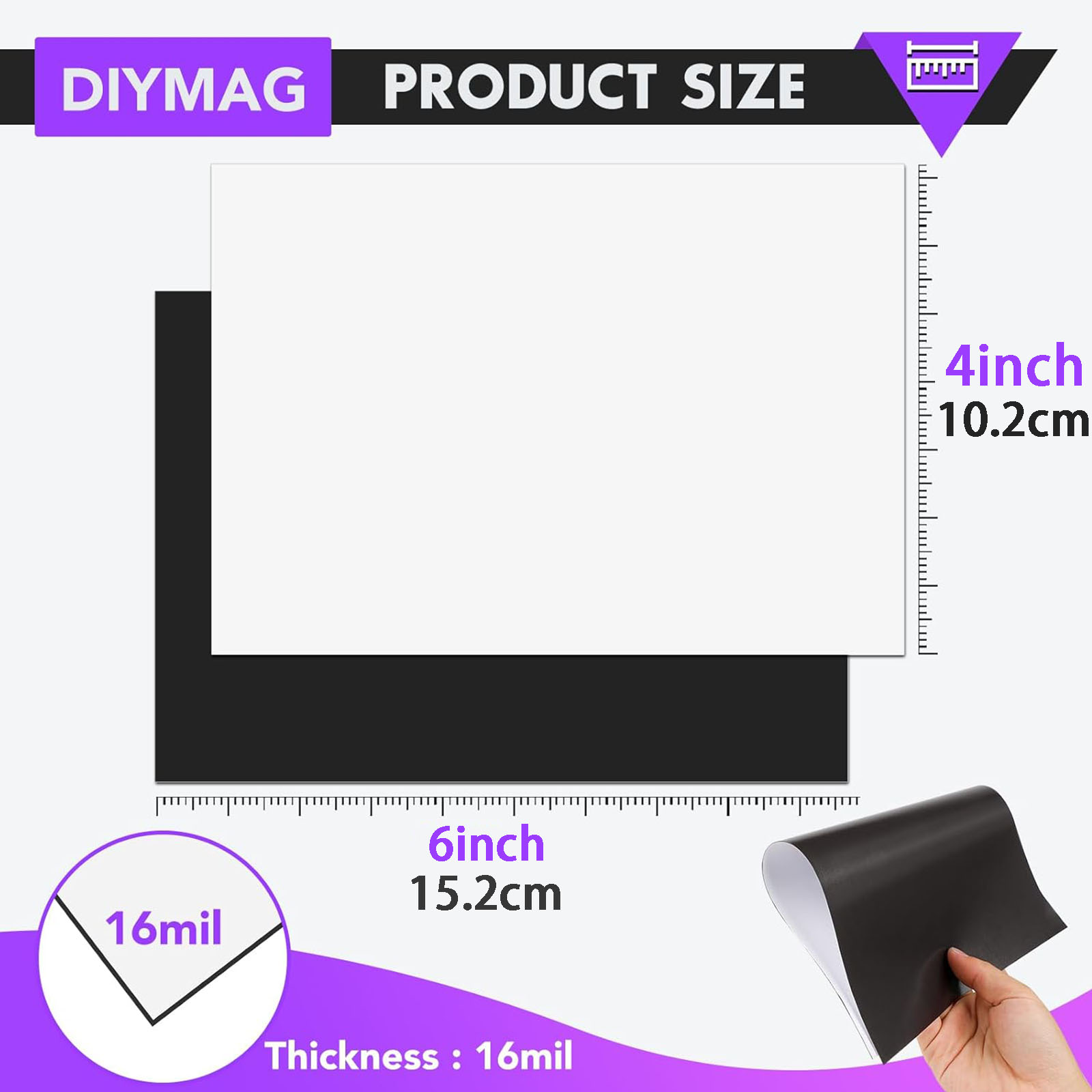 10/20 hojas 4R hojas magnética - Commercial Printing Paper reseña y precio