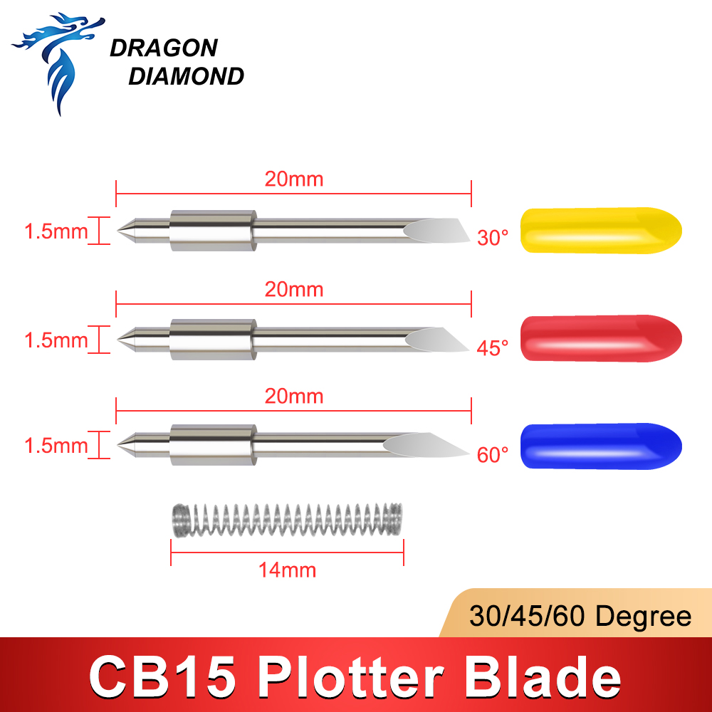 DRAGON DIAMOND 5 uds 30/45/60  - Vinyl Cutter Plotter reseña y precio