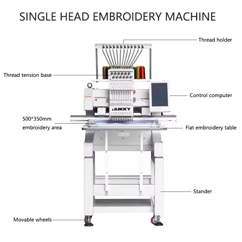 Máquina de bordado comercial p - Commercial Printing Factory reseña y precio