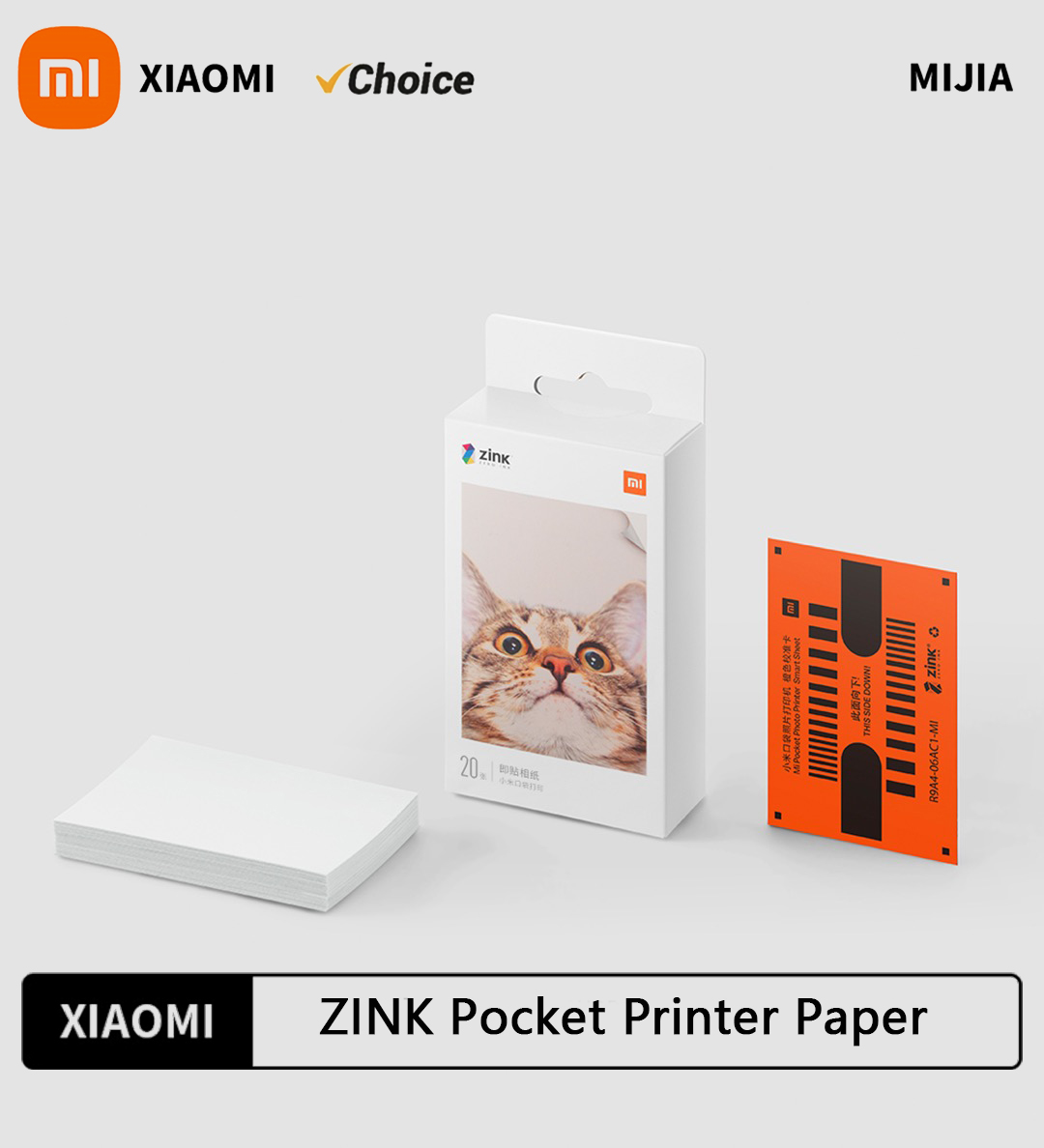 Original 100% Xiaomi ZINK impr - Commercial Printing Paper reseña y precio