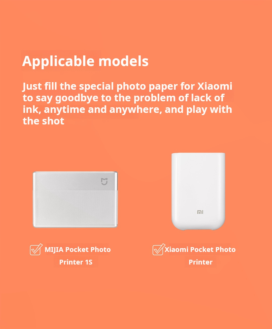 Original 100% Xiaomi ZINK impr - Commercial Printing Paper reseña y precio