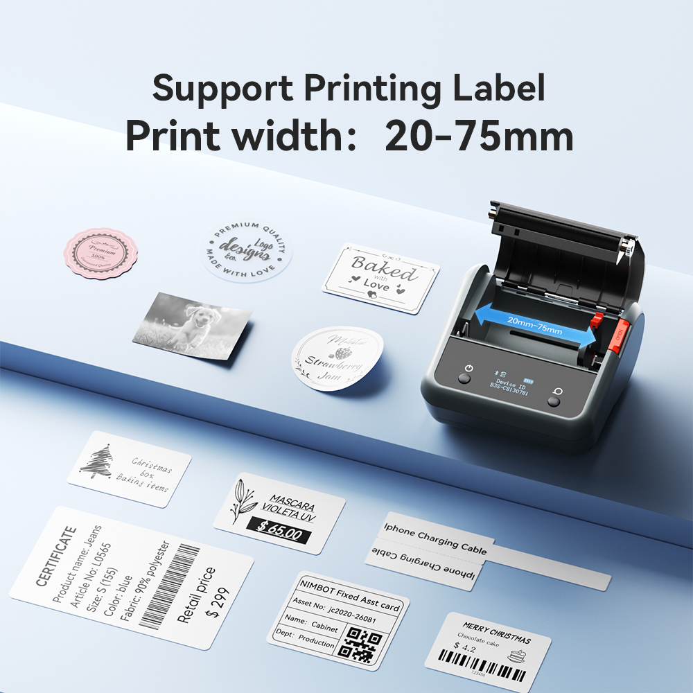 Impresora de etiquetas inalámb - Commercial Printing Paper reseña y precio