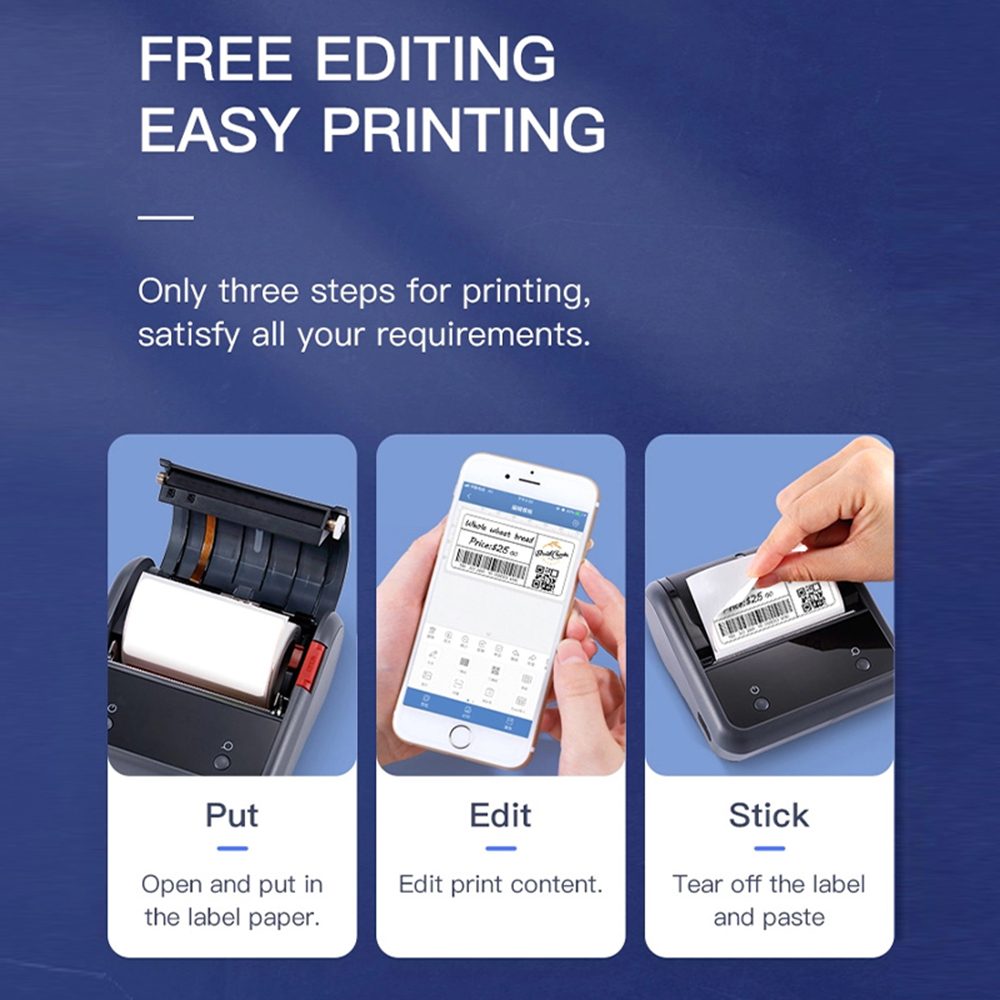 Impresora de etiquetas inalámb - Commercial Printing Paper reseña y precio