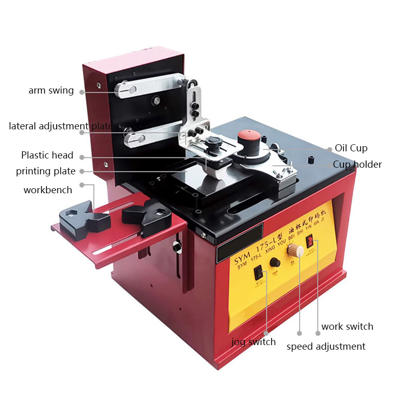 Máquina de impresión de almoha - Commercial Printing Types reseña y precio