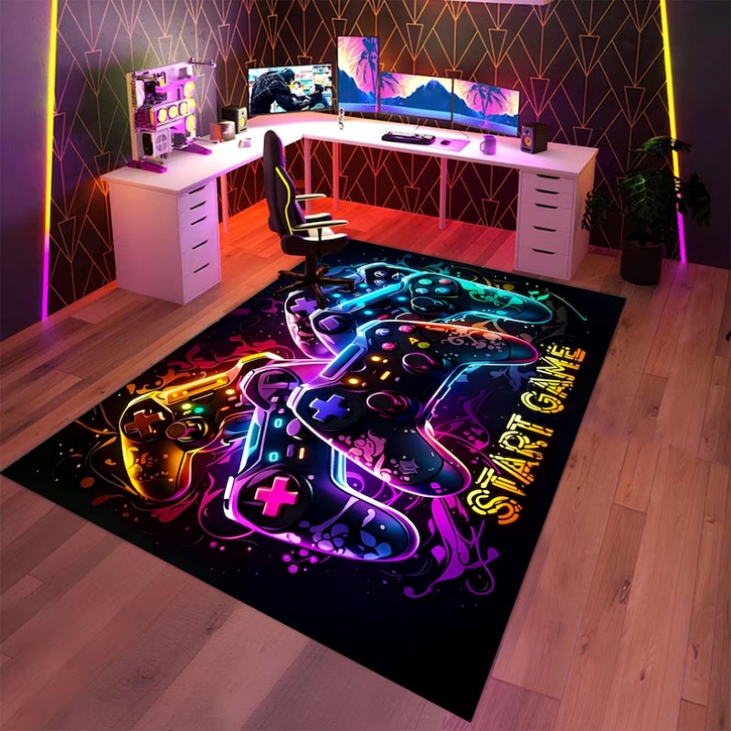Alfombra de juego con diseño d - Commercial Printing Services reseña y precio